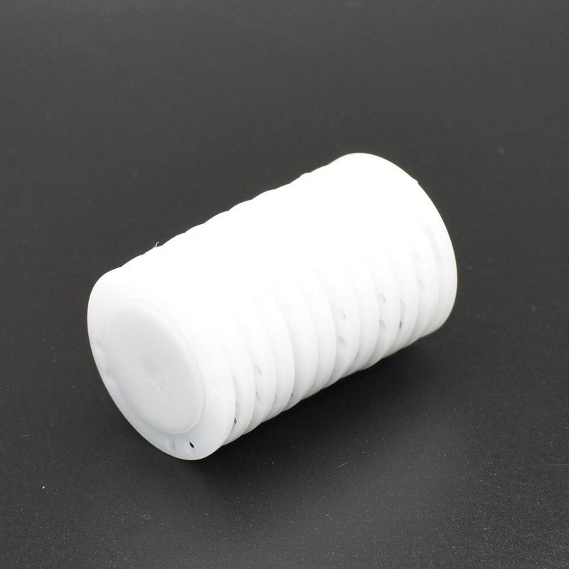 Magerial 41L Magnetic Coat Buttons 26mm/1â€ Invisible Hidden Sewing Button Nylon with Magnets Inside for Coat Jacket Suitcase Bag Windbreaker Pajamas FBM Shipment 6pcs (26mm, White) - Image 2